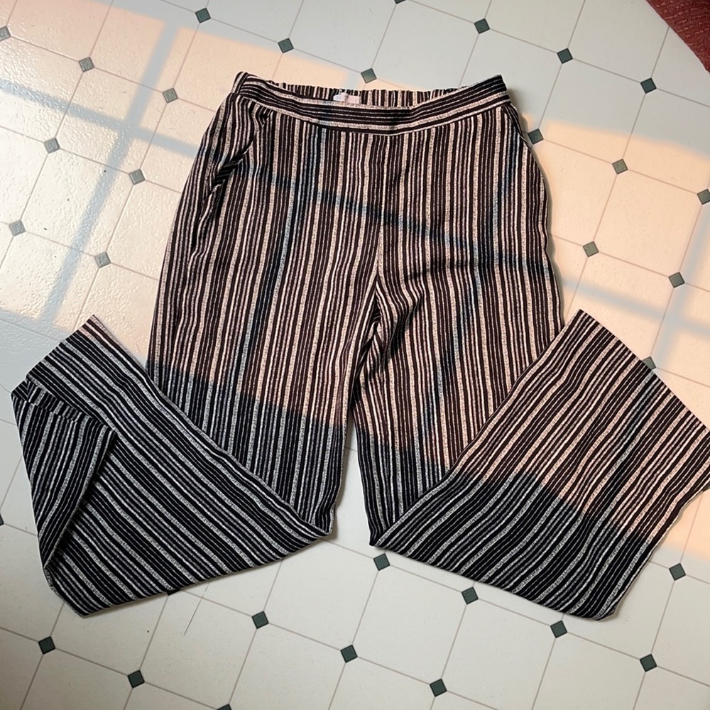 Striped Flowy Pants